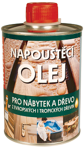 Napúšťací olej záhrada 500ml prírodný
