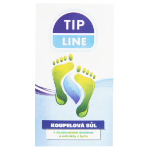 Tip Line kúpeľová soľ 200g deod. účinok