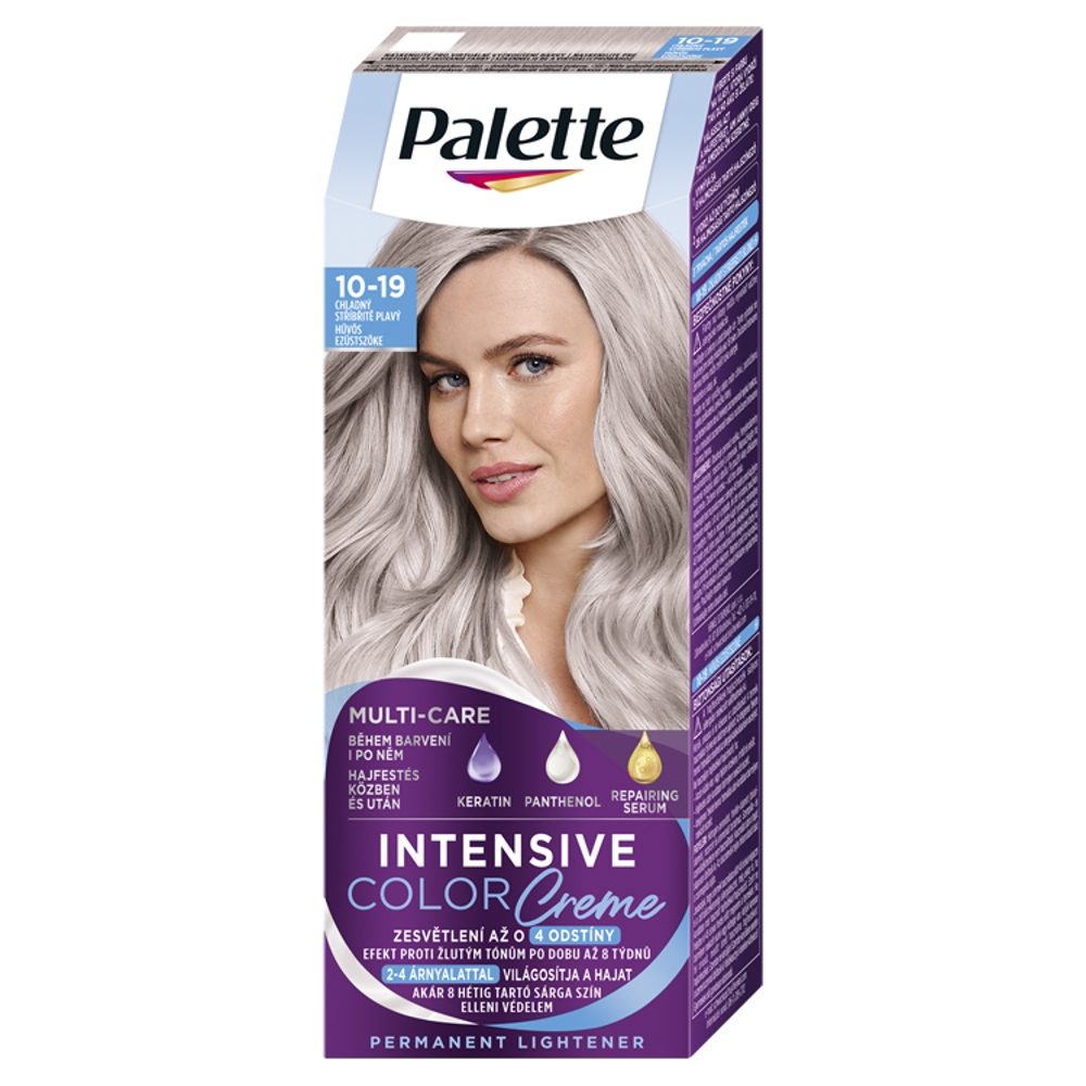 Palette ICC chladný striebr plav 10-19