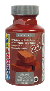 Tónovací mal farba 350g 2v1 tehlová