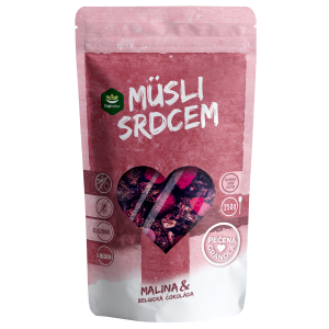 Topnatur Müsli srdcom 250g mal belg čoko