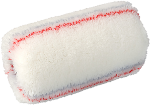 Valček fasádny Plyš JUMBO šedočerv180mm