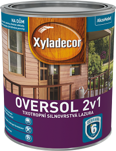 Xyladecor Oversol 5l biely krycí