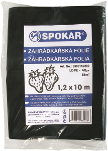 Záhradkárska fólia 1,2x10m HDPE 40my