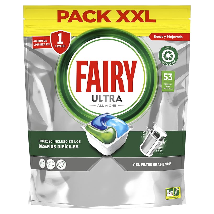 Jar/Fairy Kapsule ULTRA ALL IN ONE 53ks (Nápis FAIRY)