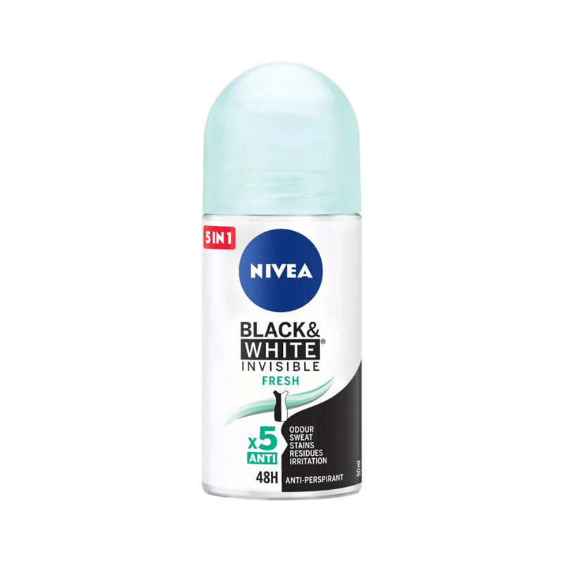 Nivea Roll-on Women 50ml B&W Invisible Fresh