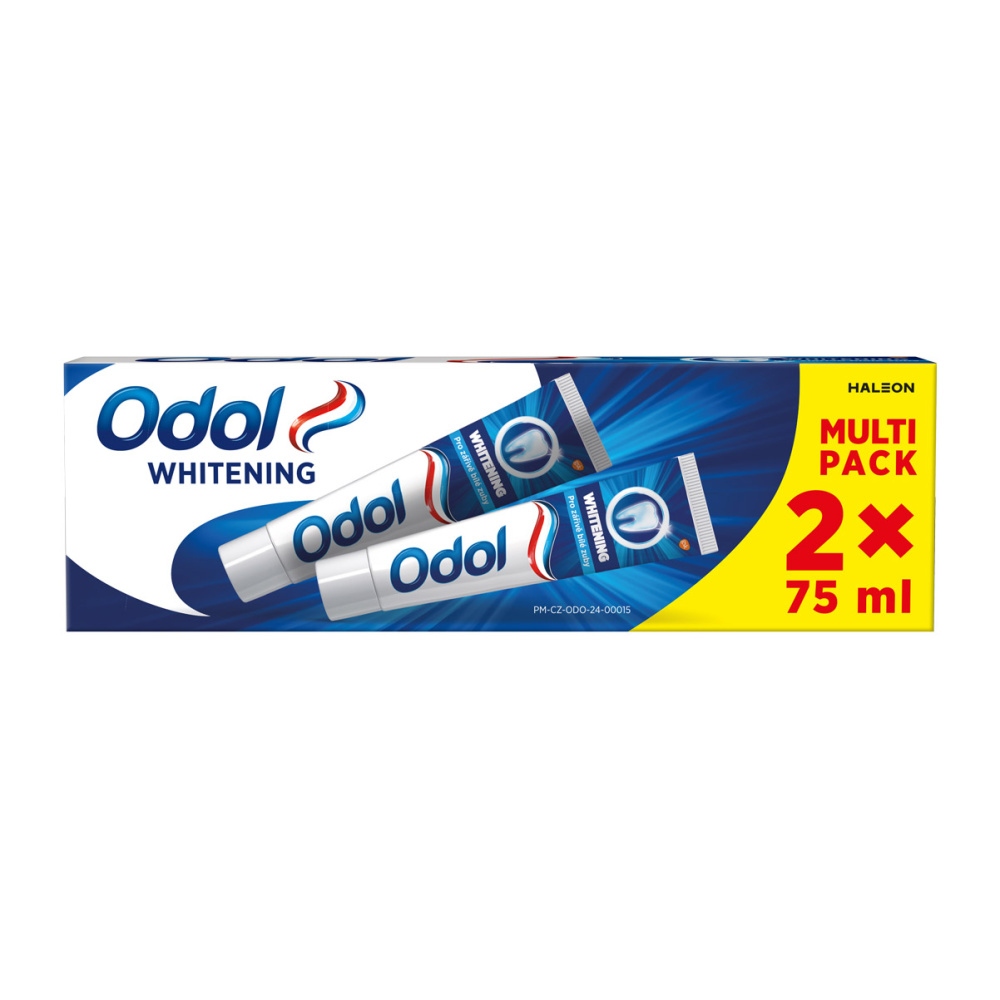 Odol zubná pasta 2x75ml Whitening