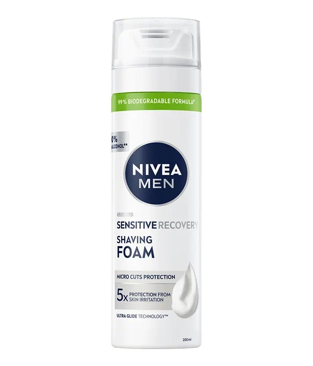 Nivea Gél na holenie 200ml Sensitive Recovery