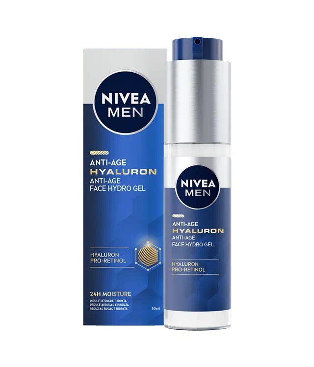 Nivea gél na Tvár MEN 50ml Hyaluron