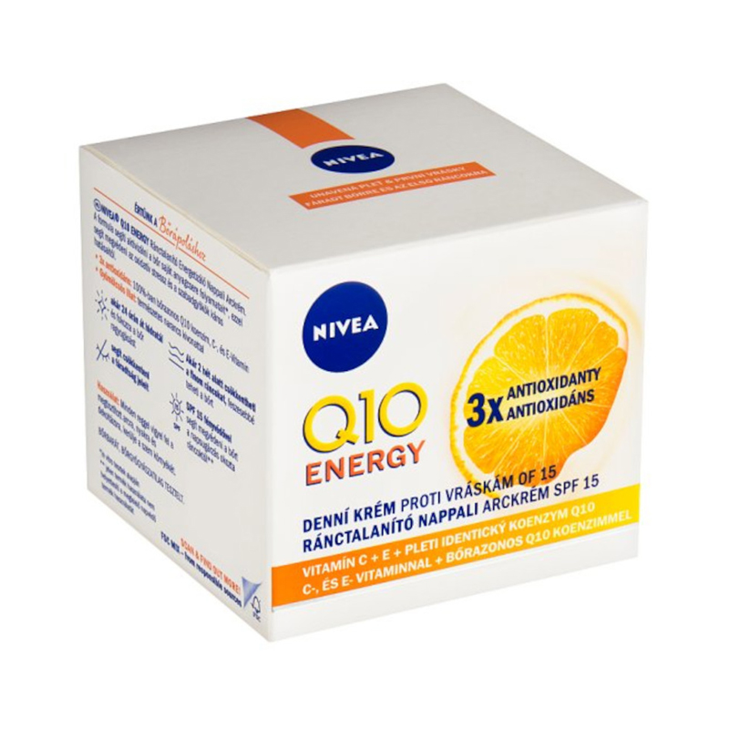 Nivea krém Q10 ENERGY 50ml Denný Energizujúci proti Vráskam