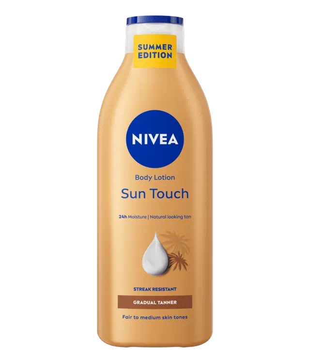 Nivea Telové mlieko 400ml Sun touch