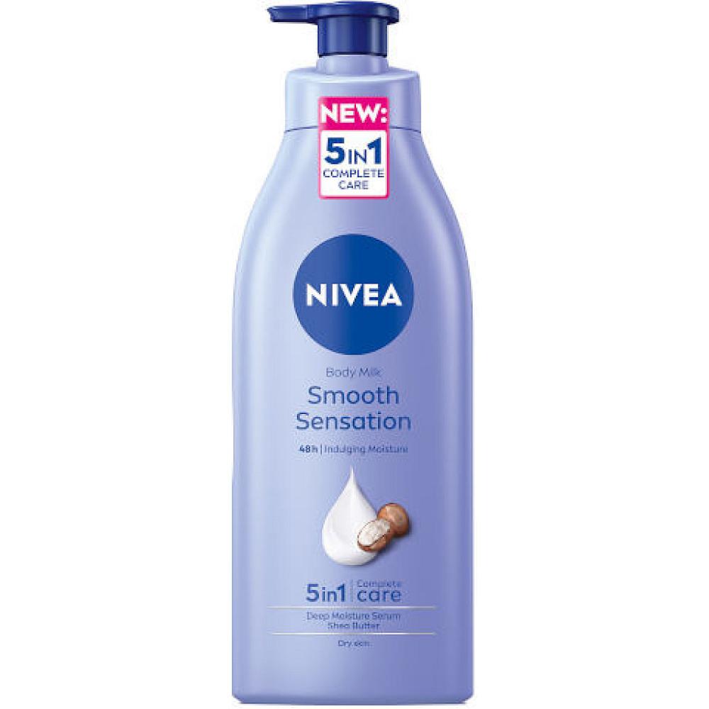 Nivea Telové mlieko 500ml 5in1 Silky shea butter dry skin
