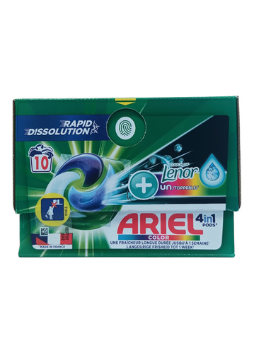 Ariel kapsule 10ks Color Lenor Unstoppables 4in1