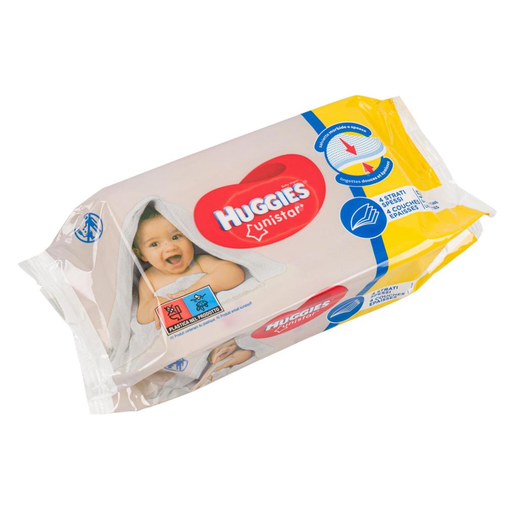 Huggies detské obrúsky 56ks Unistar