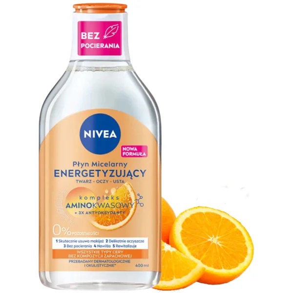 Nivea Pleťová micelárna voda 400ml Energy s antioxidantmi