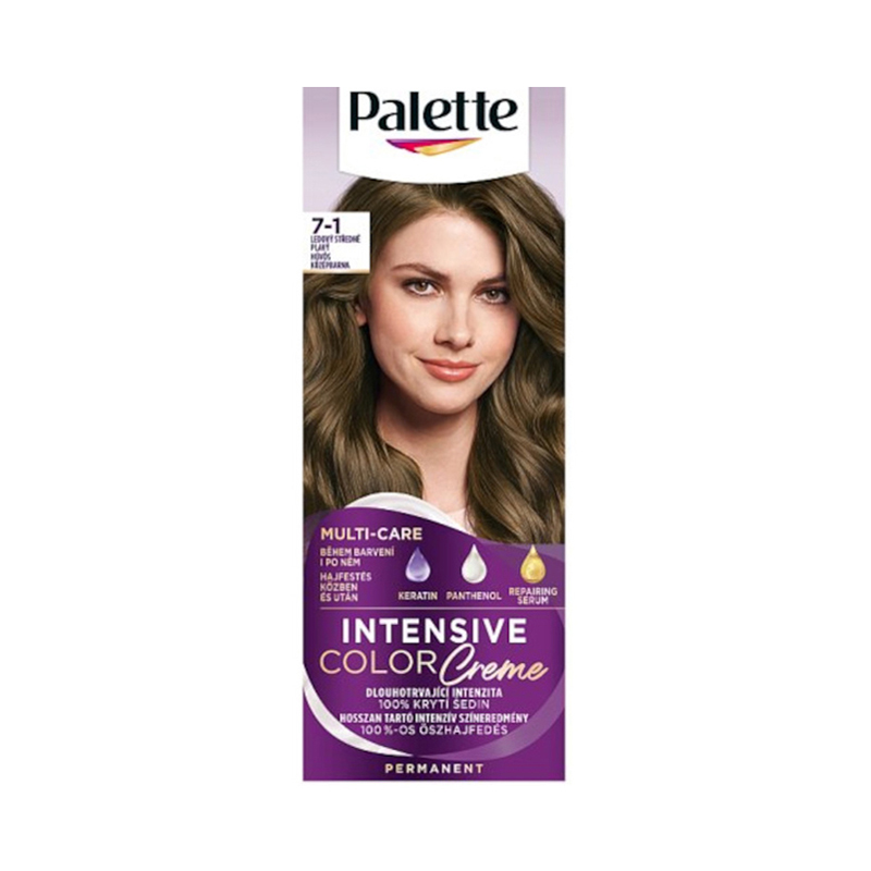 Palette ICC Farba na vlasy 50ml 7-1 Ľadová Stredne Plavá
