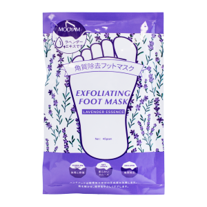 Mooyam exfoliačná maska na nohy Lavender