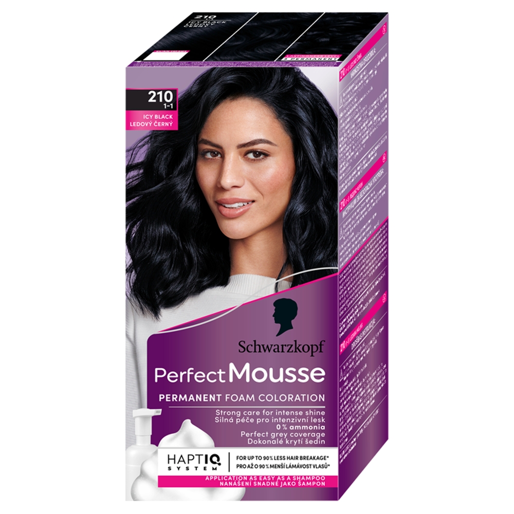 Perfect Mousse ľadový čierny 210
