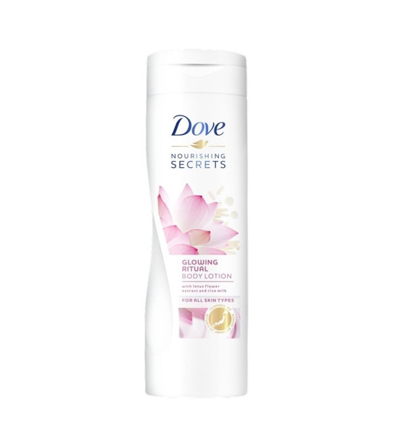 Dove Telové mlieko 400ml Glowing Lotu