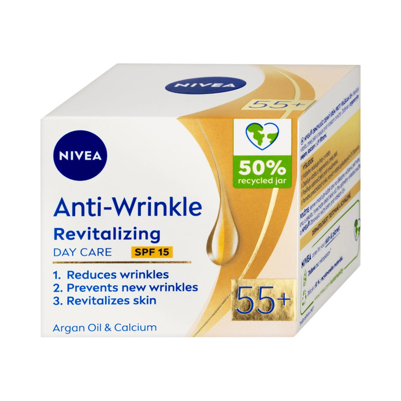 Nivea krém ANTI-WRINKLE 50ml 55+ Obnovujúci Denný