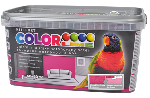 Colorline 4kg farebný vínová bordeaux 15