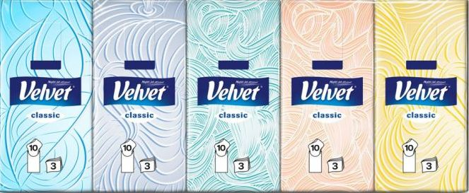 Freudenberg Home and Cleaning Solutions VELVET CLASSIC 3VR KAPES (10X10KS/FOL)