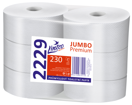 Linteo JUMBO Premium 230 2vr. celulóza, 155m (6ks)