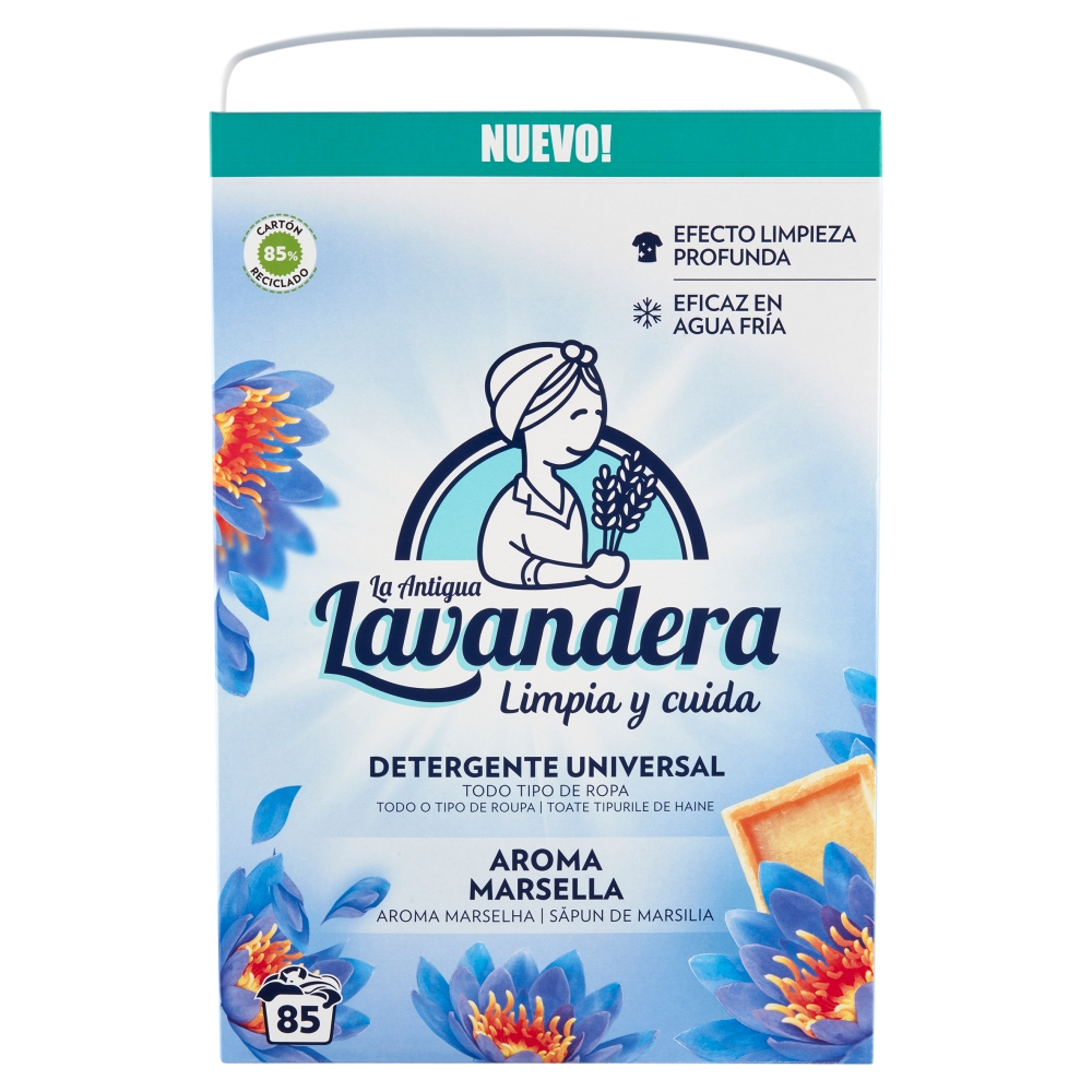 Lavandera marseilské mydlo prací prášok 4,675 kg, 85 dávok
