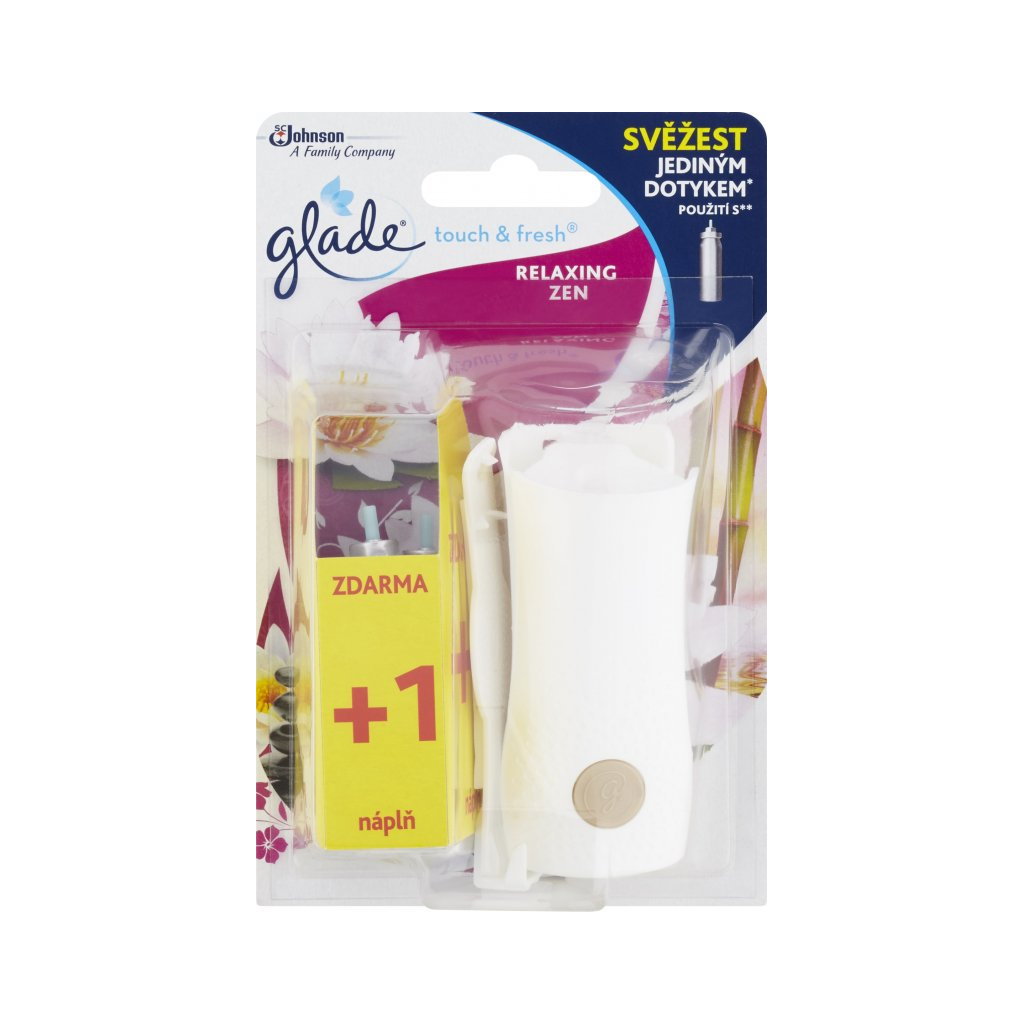 S.C.Johnson Glade Touch & Fresh Relaxing Zen osviežovač vzduchu, 2 × 10 ml