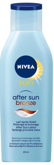 Beiersdorf Nivea Sun mlieko po opaľovaní 200 ml Bronze