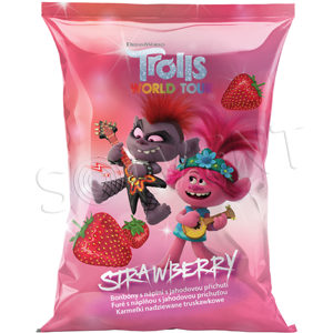 Trolls cukríky 75g Strawberry
