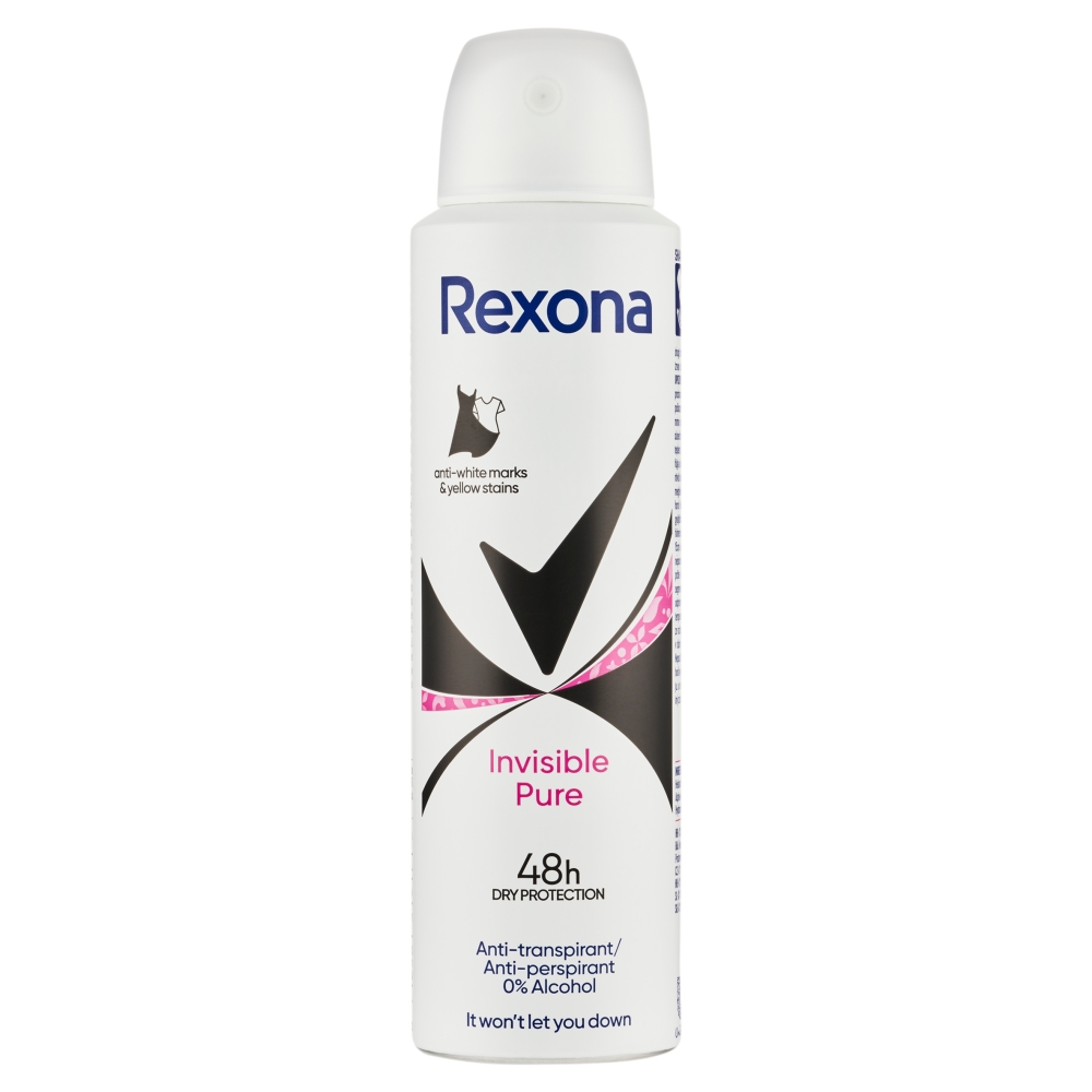Unilever Rexona DEO Women 150ml Invisible Pure