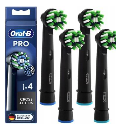Oral-B Cross action Black EDITION 4 ks