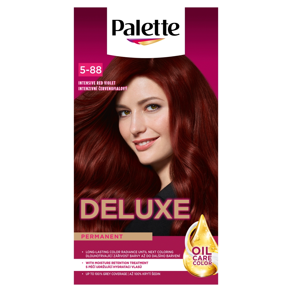 Schwarzkopf & Henkel, Germany Palette Deluxe 679 intenzívny červenofialový 5-88 50 ml