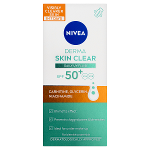 Nivea denný UV Fluid 40ml Derma SPF50+