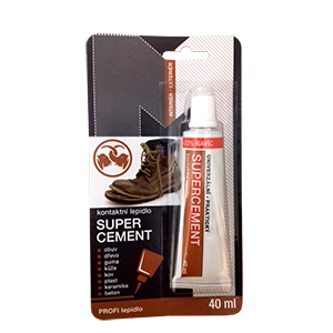 Supercement 40ml lepidlo na obuv
