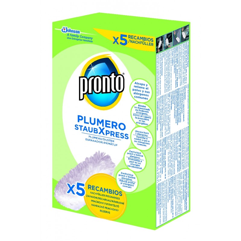 S.C. Johnson Pronto Prachovka Duster - náhradné prachovky 5ks