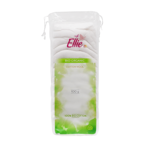 Ellie Organická bavlnená vata 100g