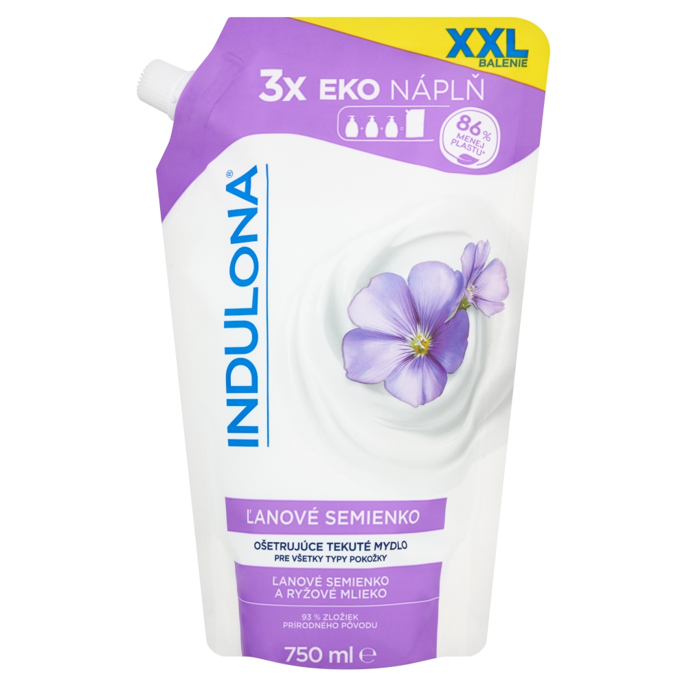 Indulona tekuté mydlo 750ml NN Ľanové s.