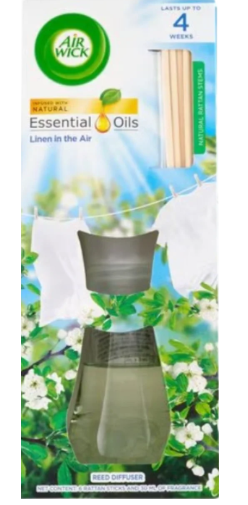 RB (Hygiene Home) Czech Republic Air Wick Vonné tyčinky 30ml Bielizeň vo Vánku