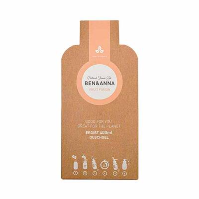 BEN&ANNA Sprchový gél v zrniečkach FRUIT FUSION, 2 × 20 g (=2 x 200ml)