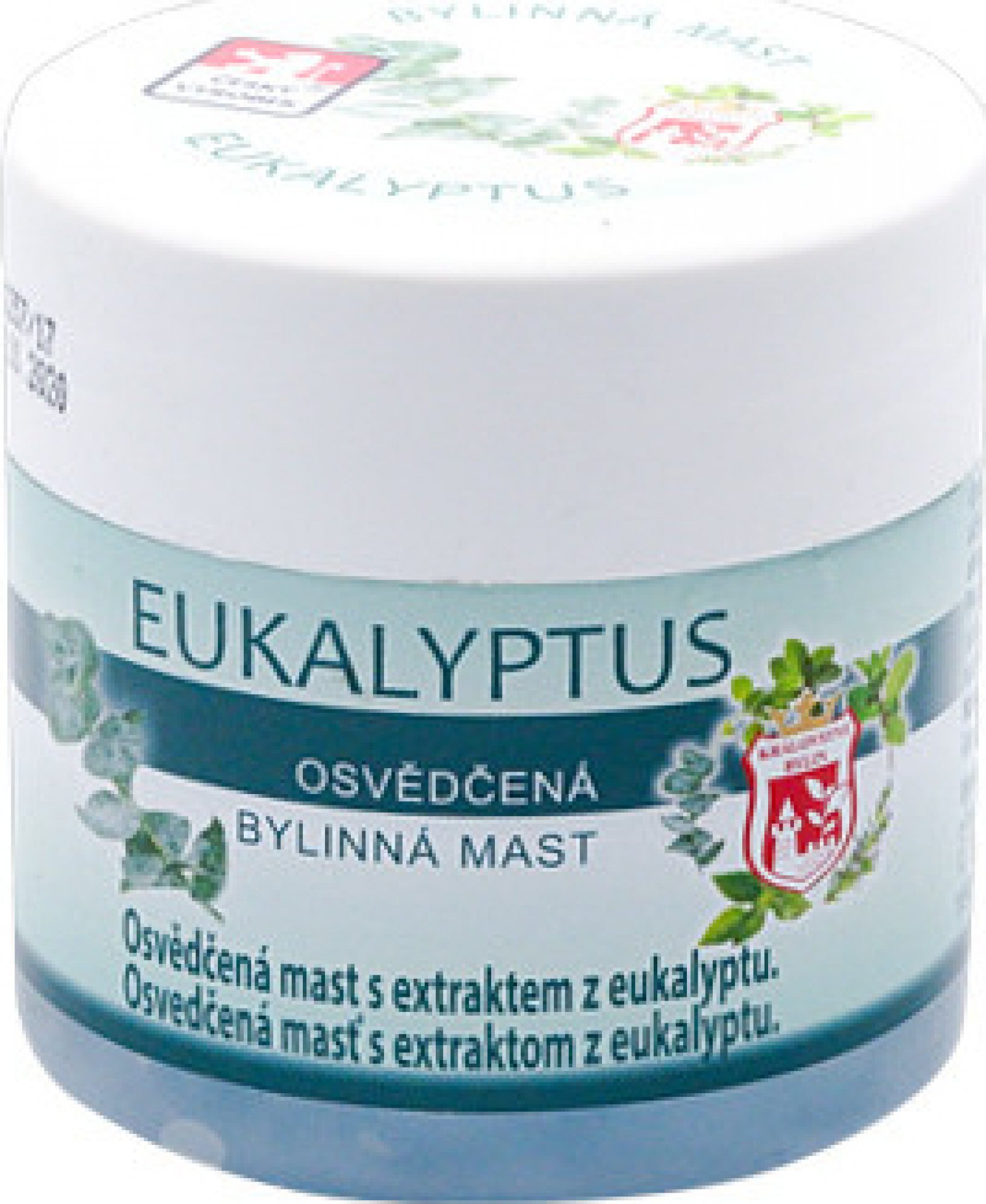 bylinná masť Eukalyptus 150 ml