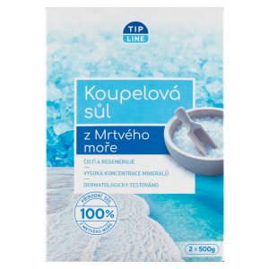 Tip Line Soľ do kúpeľa 1kg Mŕtve more