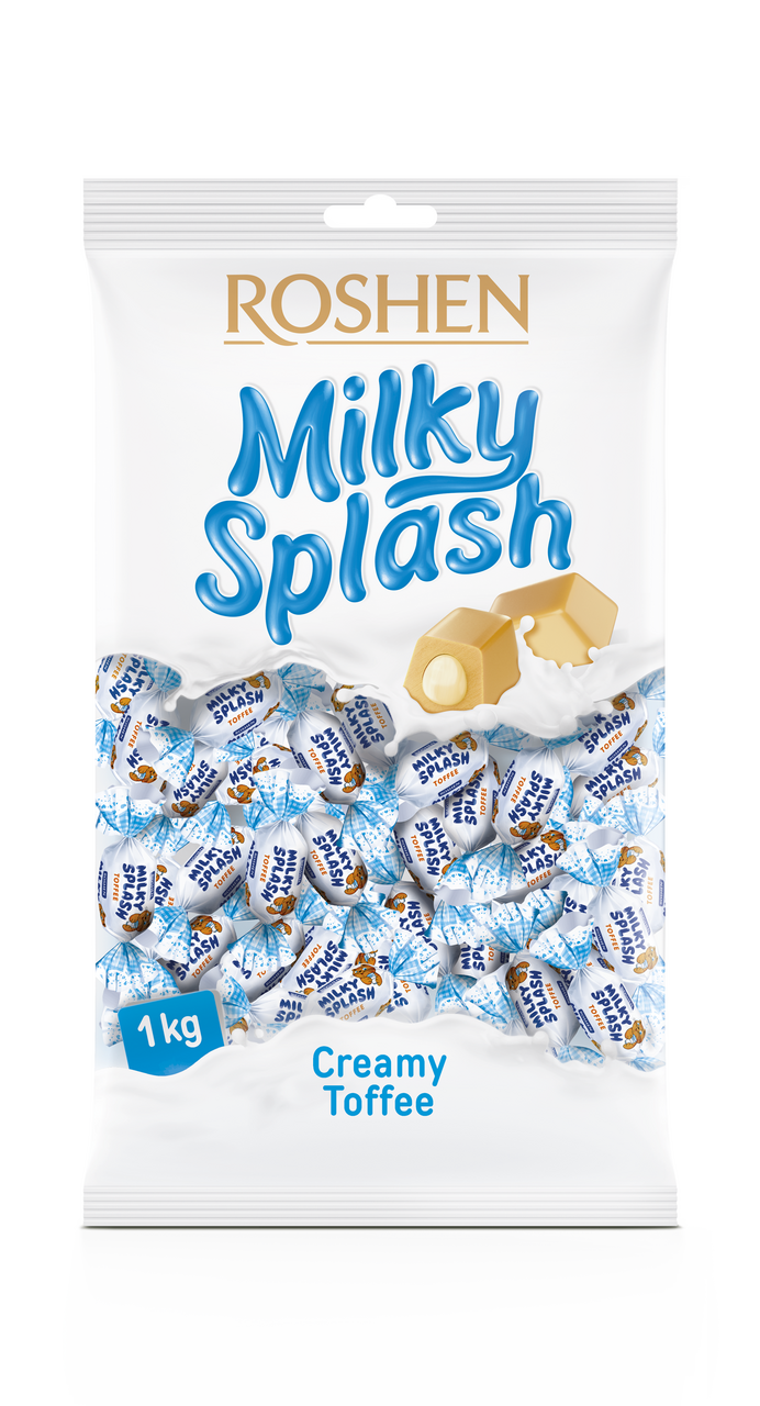 Roshen Milky Splash Toffee Cukríky 1 kg