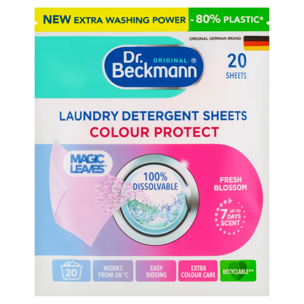 Maresi Foodbroker Dr. Beckmann Pracie obrúsky Magic Leaves Fresh Blossom Color 20 ks