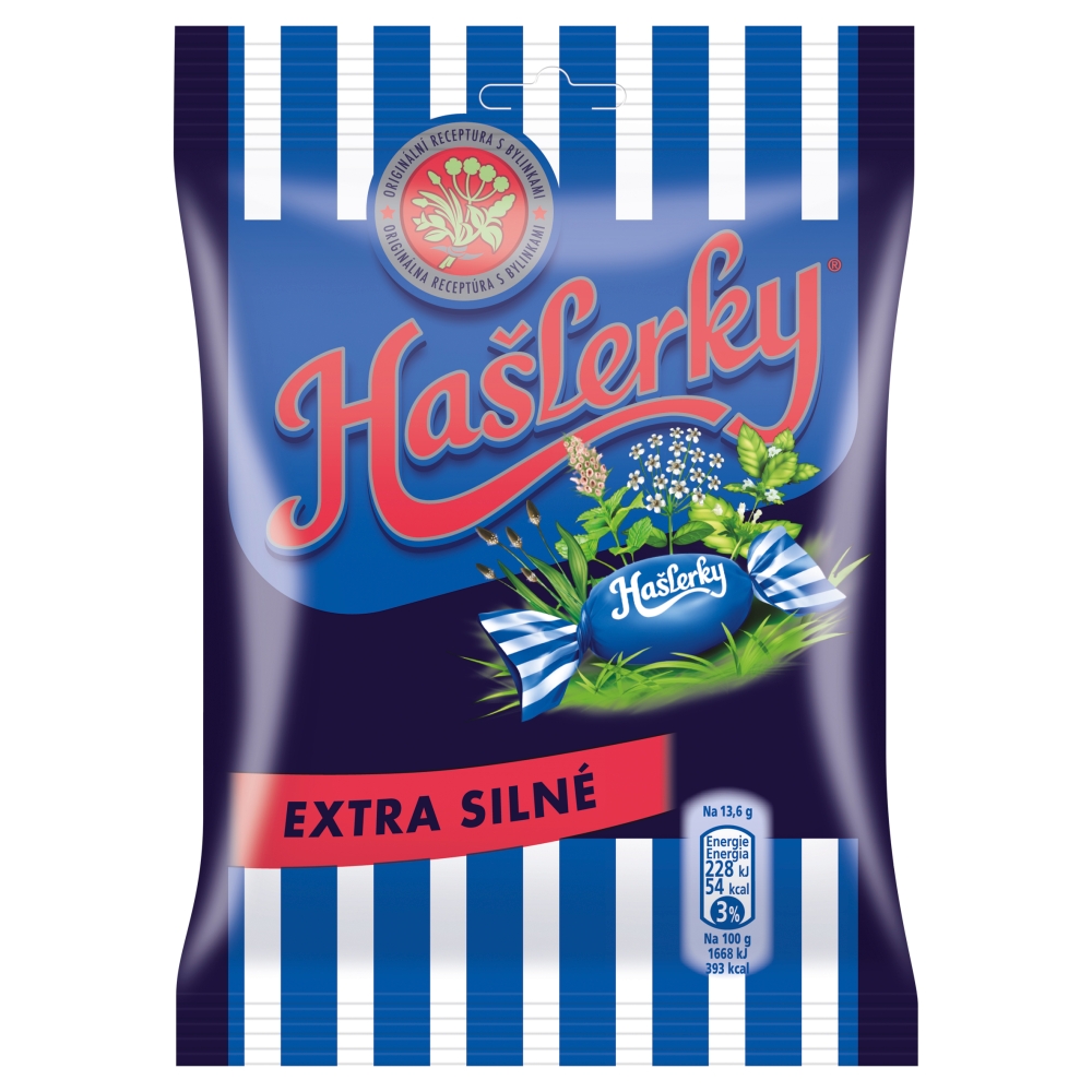 Hašlierky Extra silné 90g
