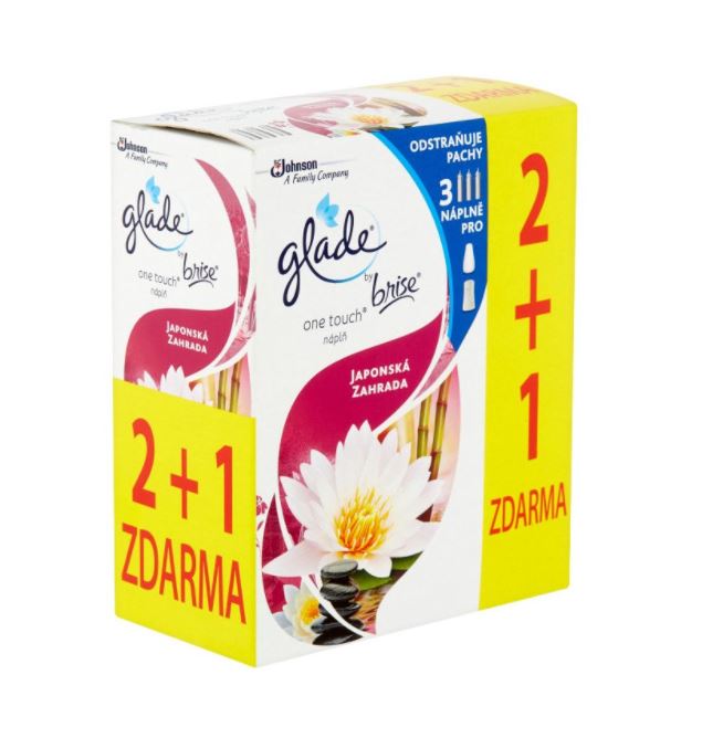 S.C.Johnson Glade by Brise One Touch Japonská záhrada náplň 3 x 10ml
