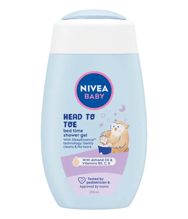 Nivea Baby SG 200ml od hlavy po päty Bed time
