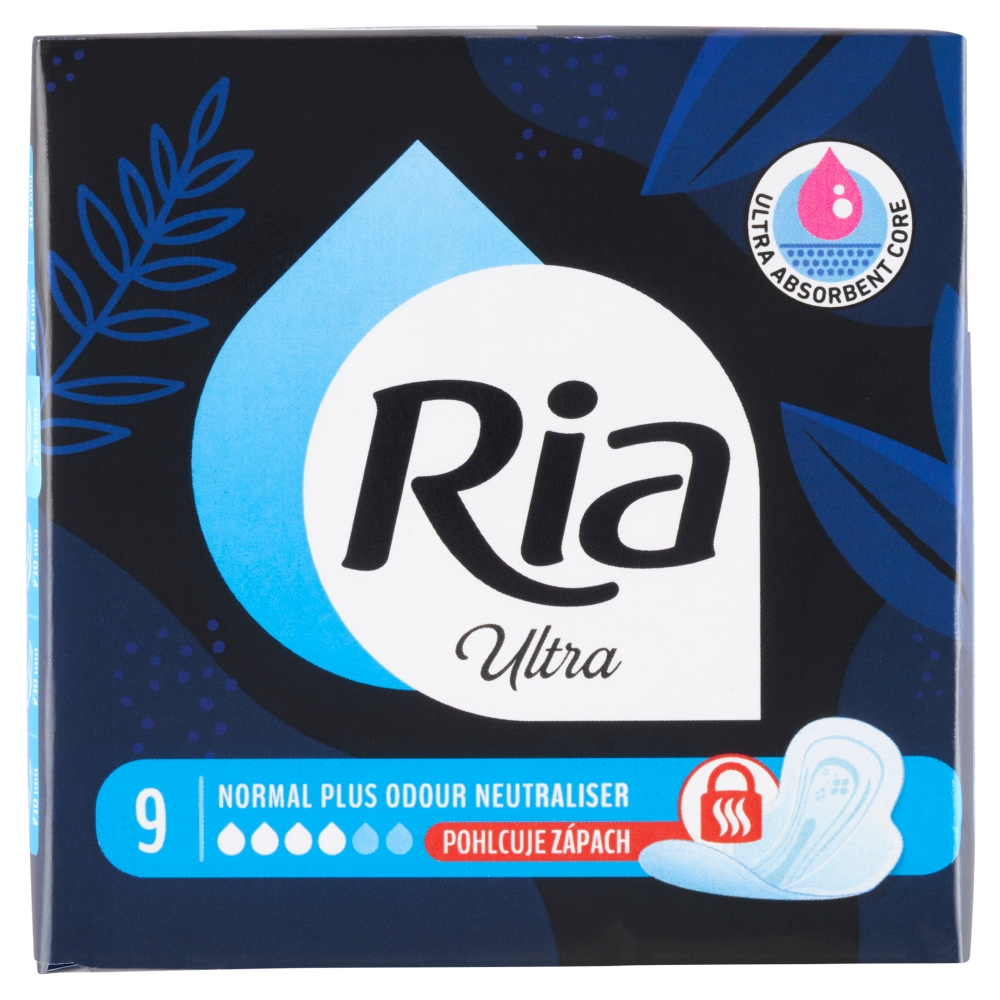 Ria Ultra (9ks/fol) Normal Plus Odour