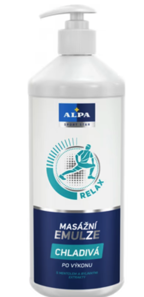 ALPA a.s. Alpa masážna emulzia chladivá 1000 ml